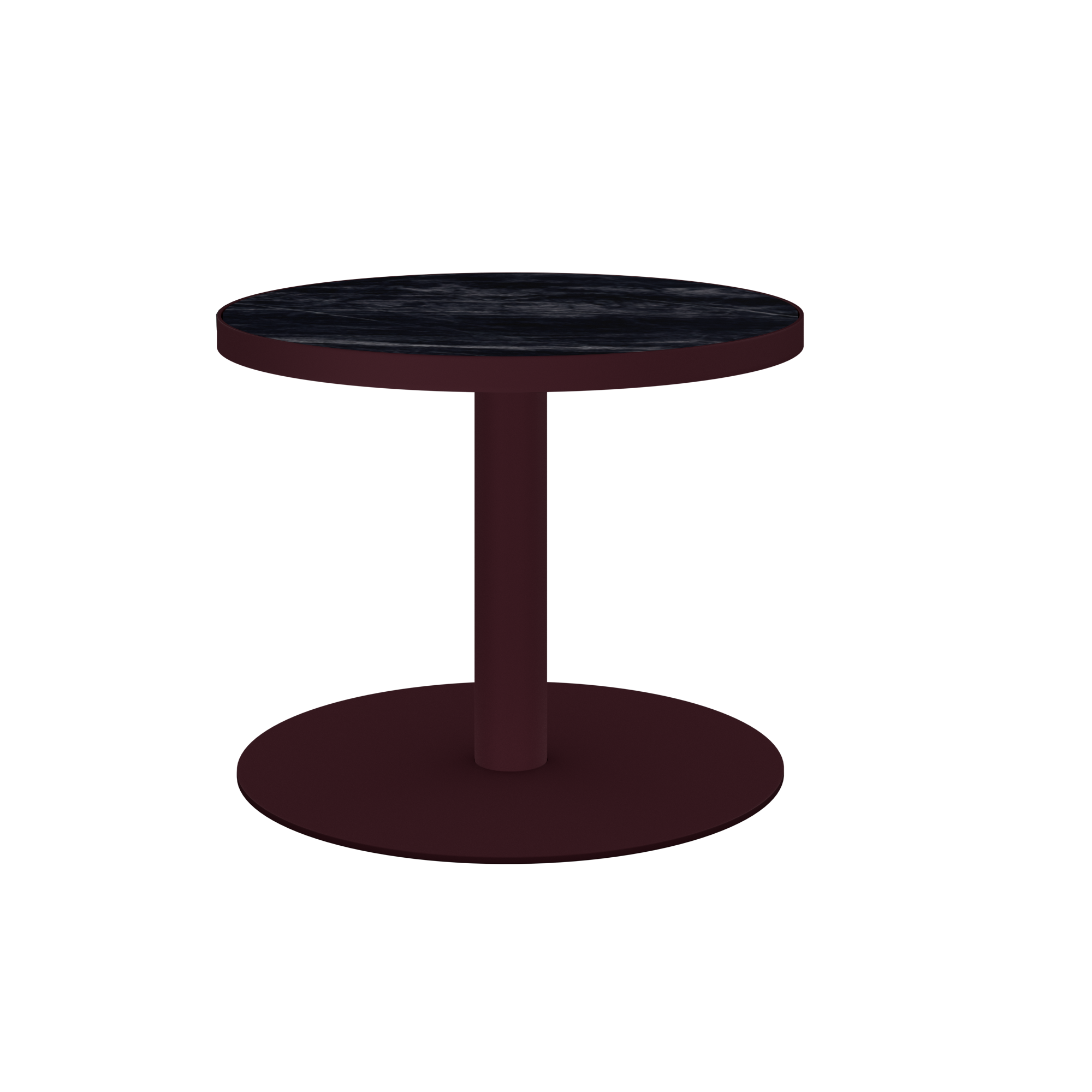 Halo Side Table - Round With Rim