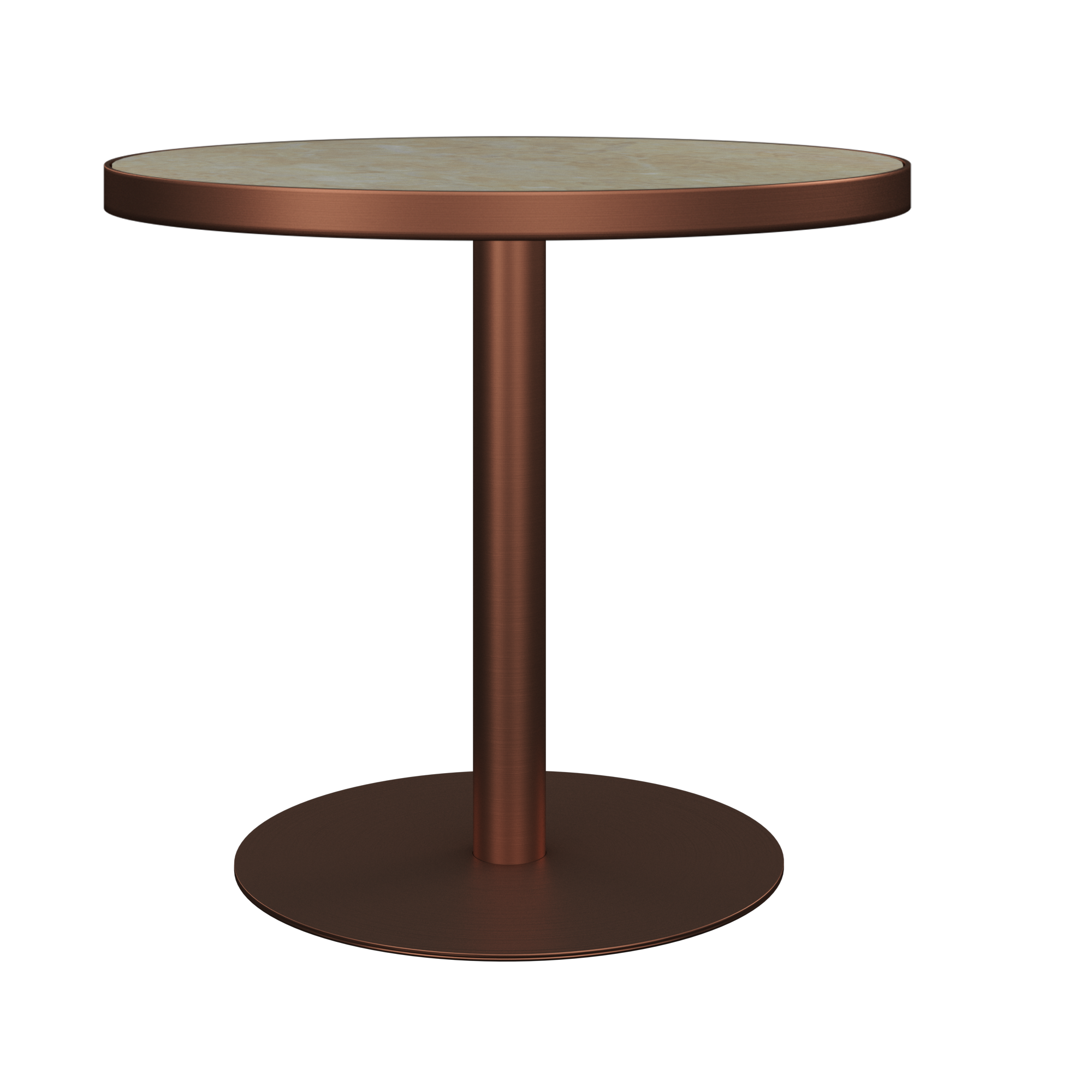 Halo Café Table With Rim - Round