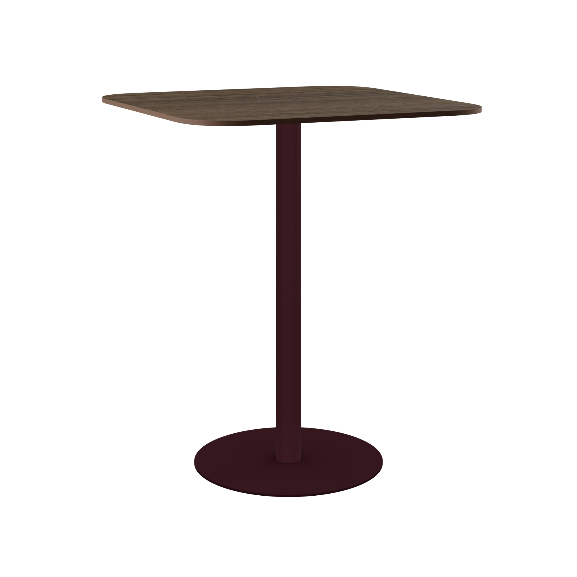 Halo Bar Table - Rounded Square