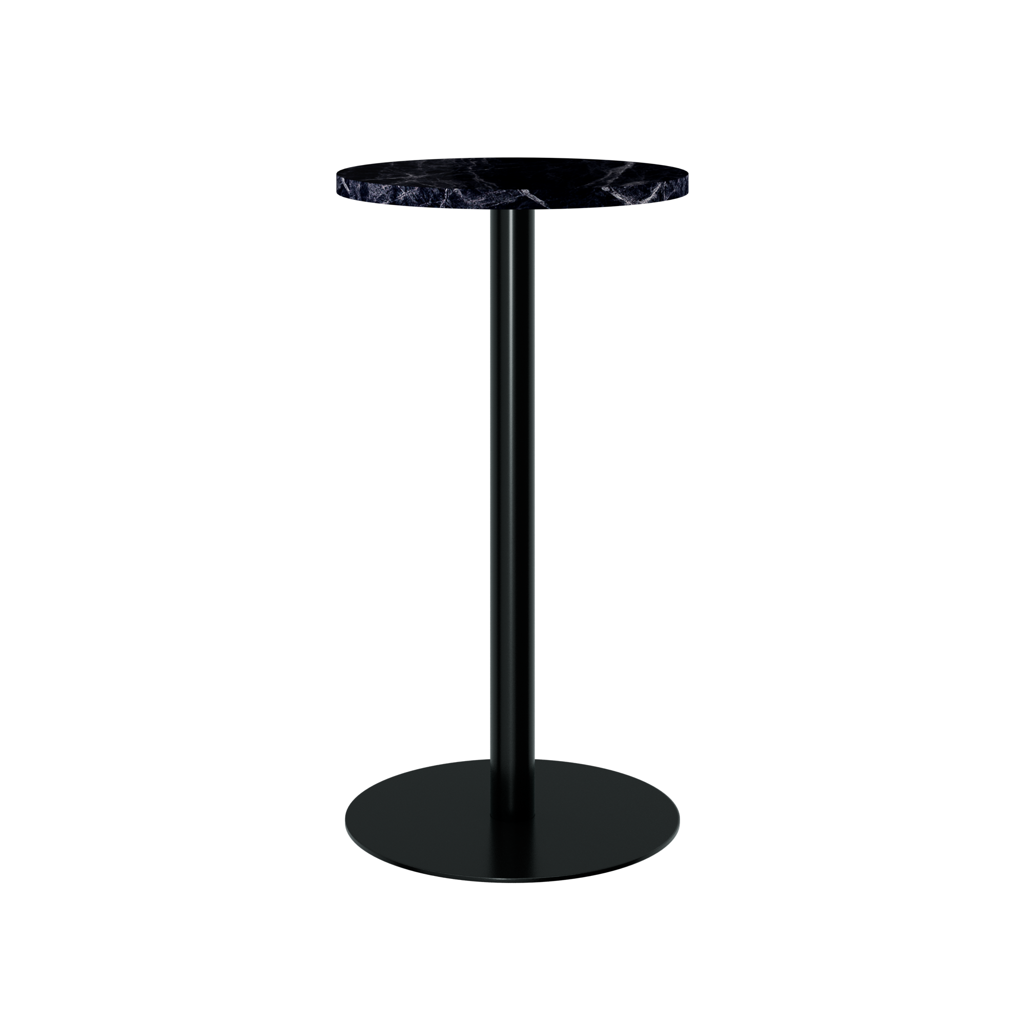 Halo Marble Bar Table - Round