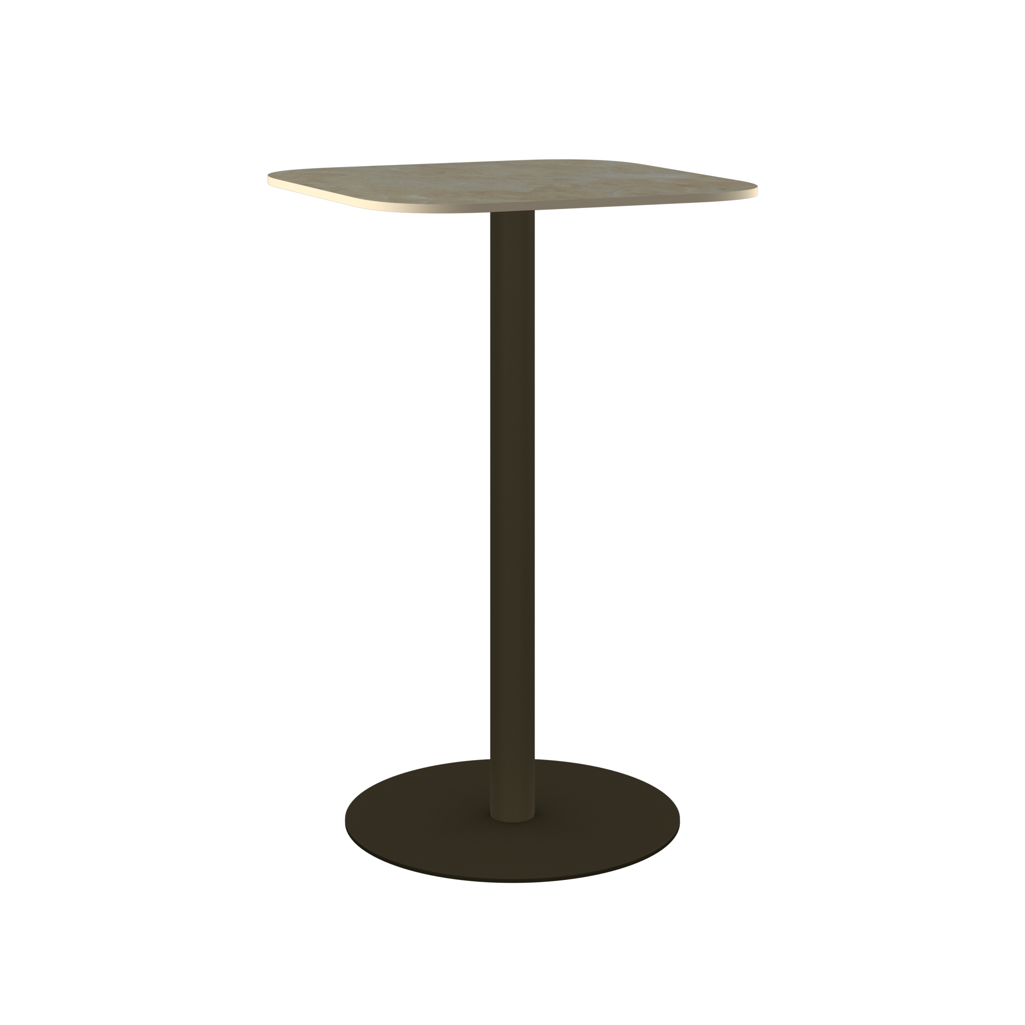 Halo Bar Table - Rounded Square