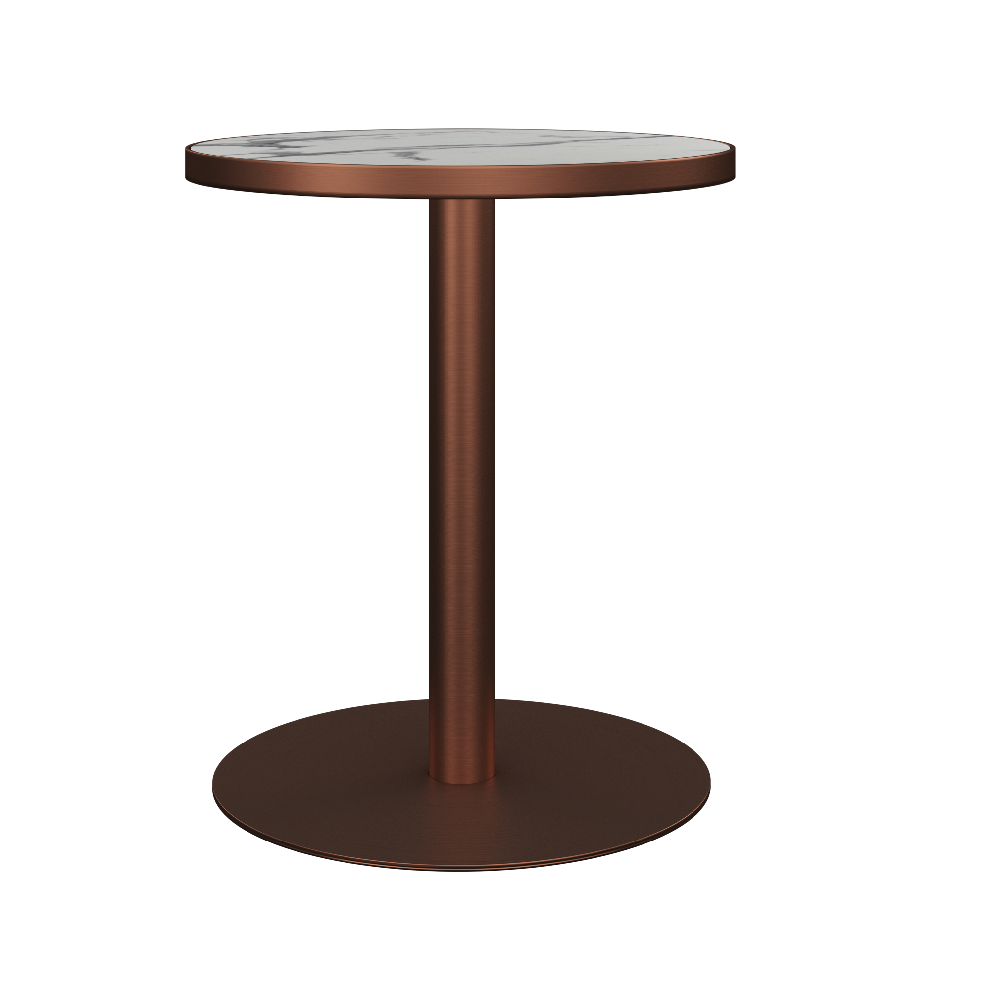 Halo Café Table With Rim - Round