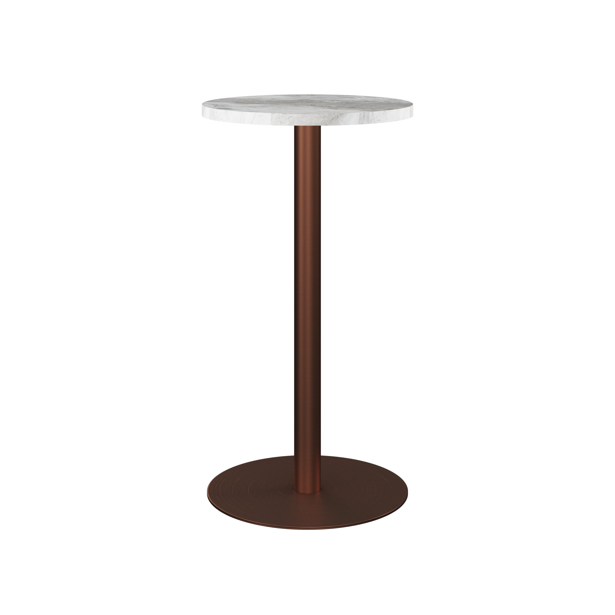 Halo Marble Bar Table - Round