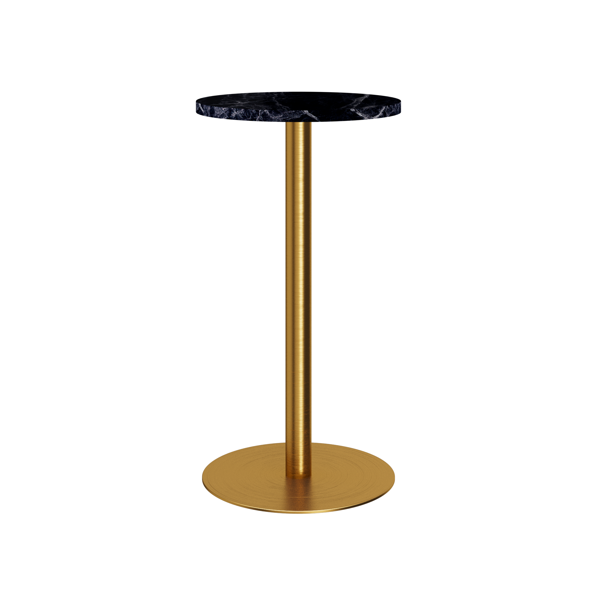 Halo Marble Bar Table - Round