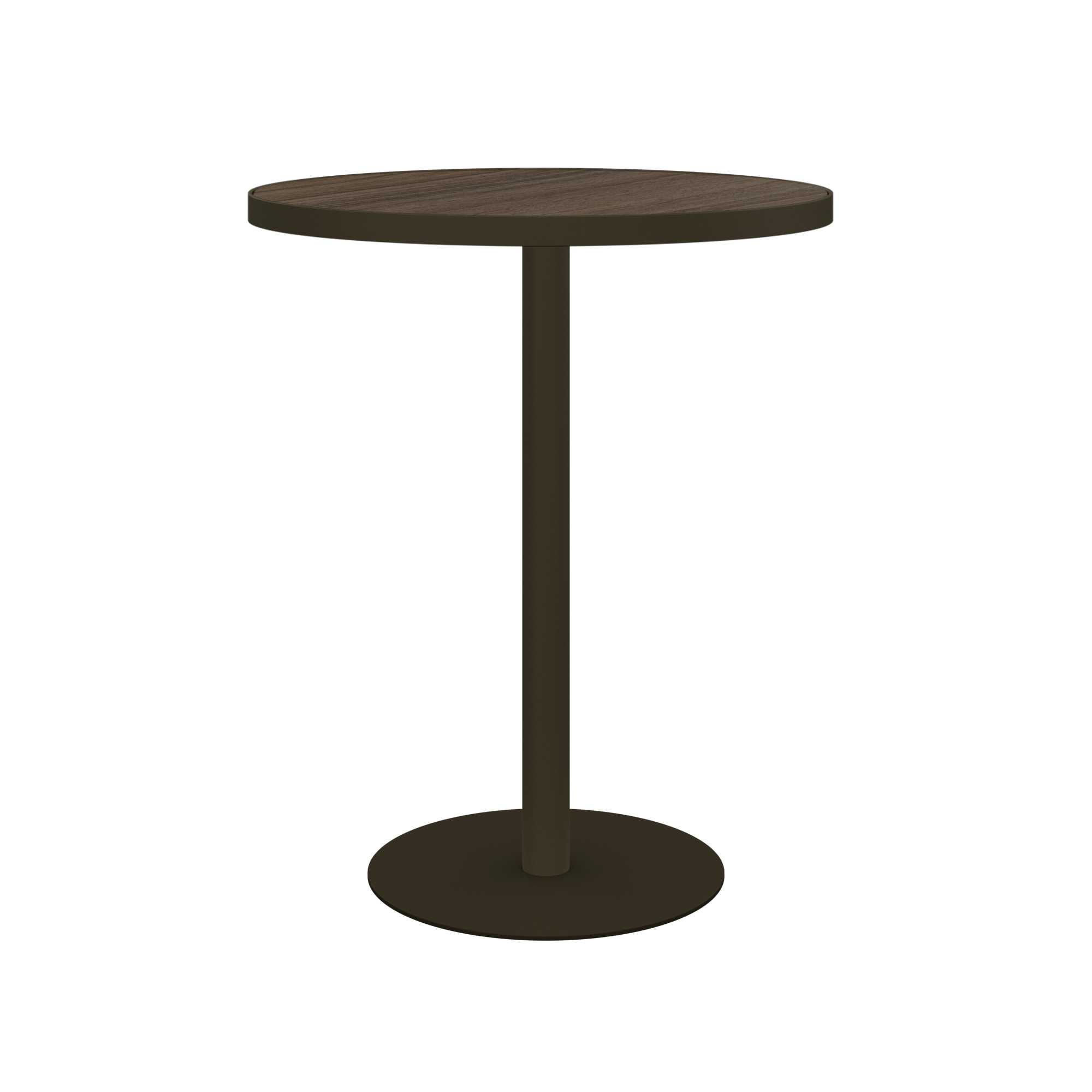 Halo Bar Table With Rim - Round