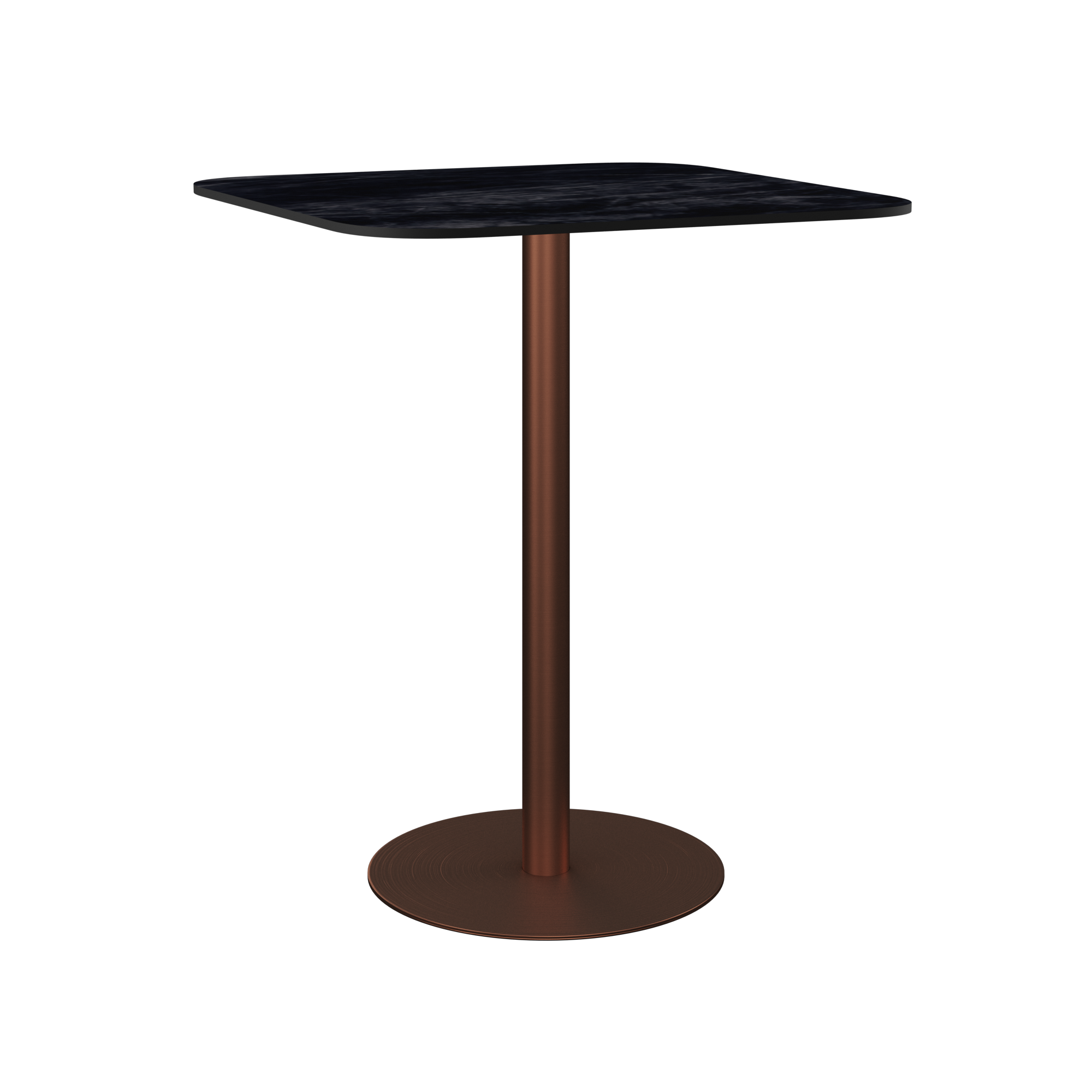 Halo Bar Table - Rounded Square