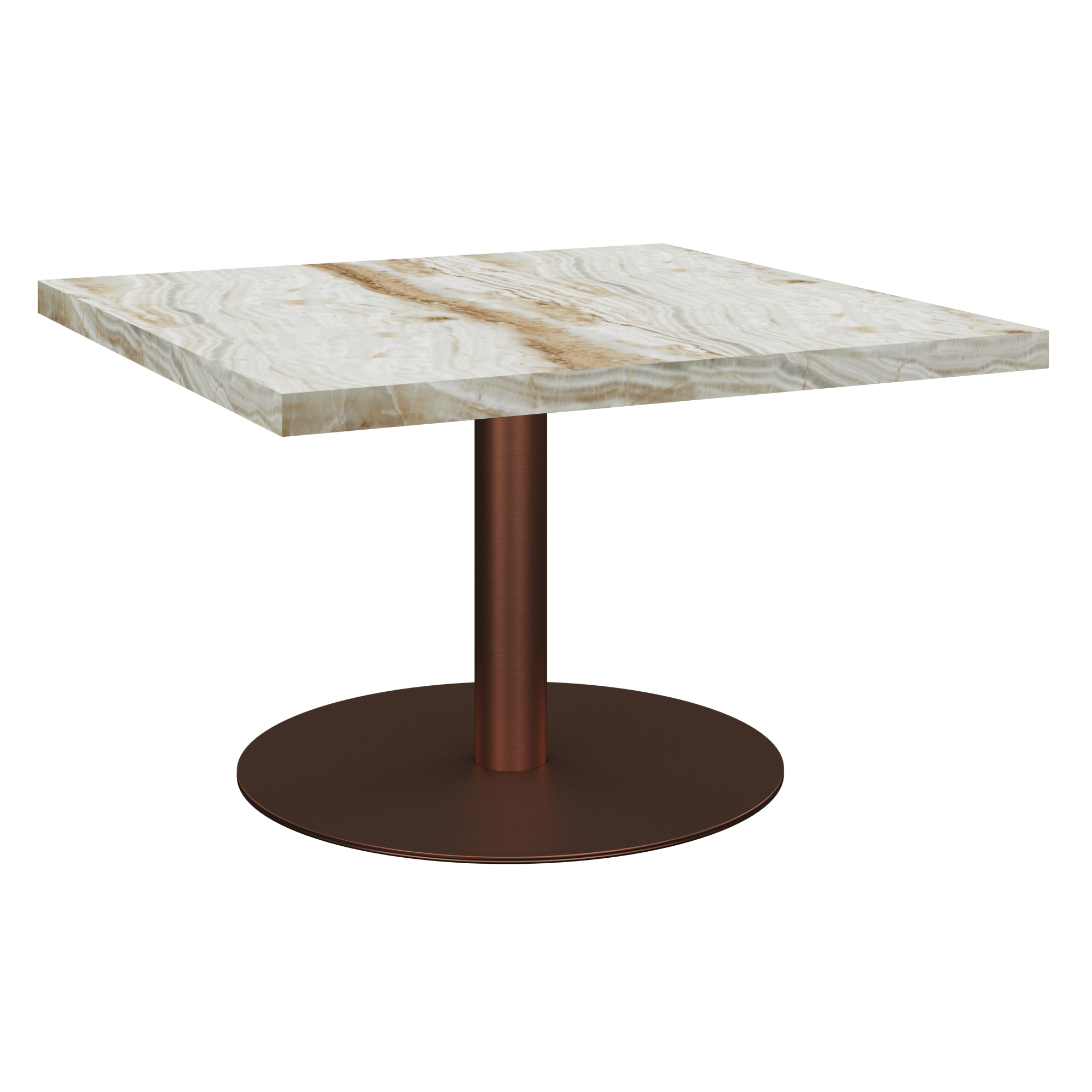 Halo Marble Coffee Table - Square