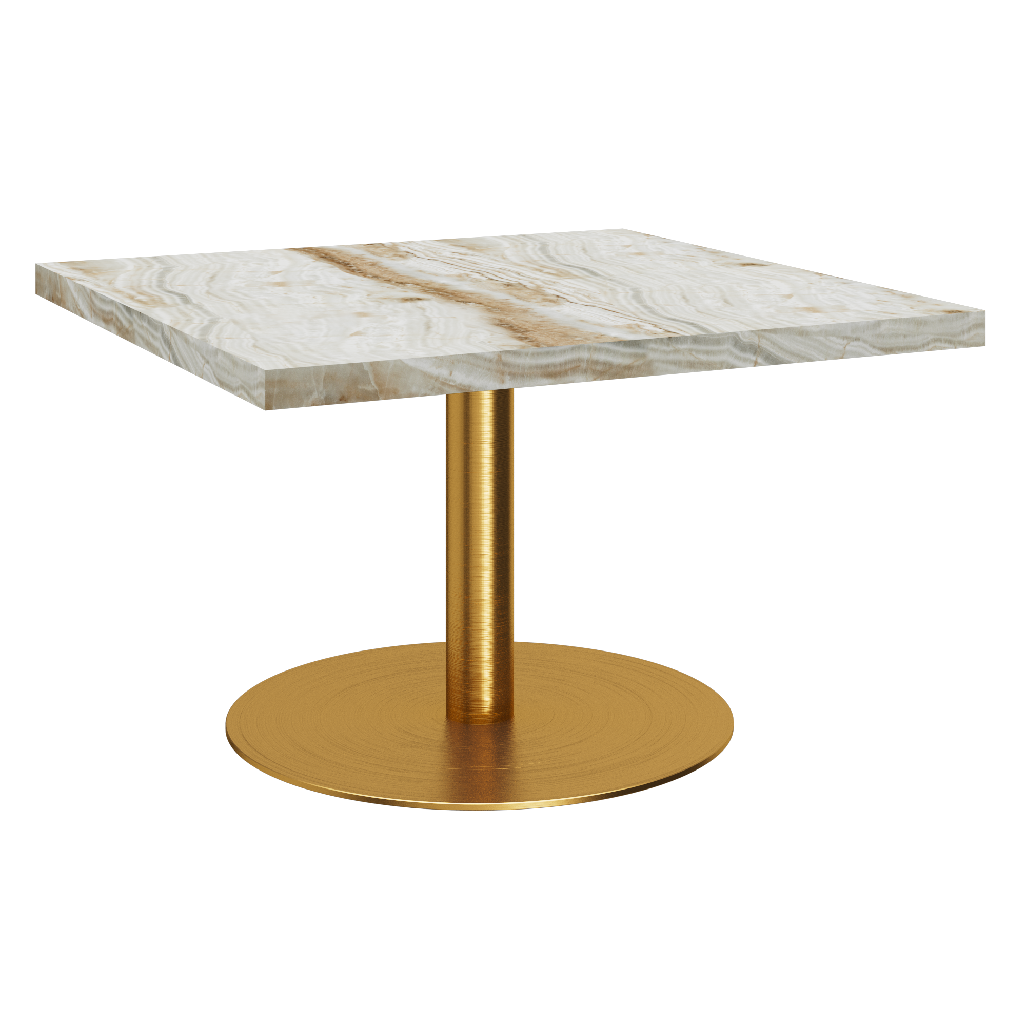 Halo Marble Coffee Table - Square