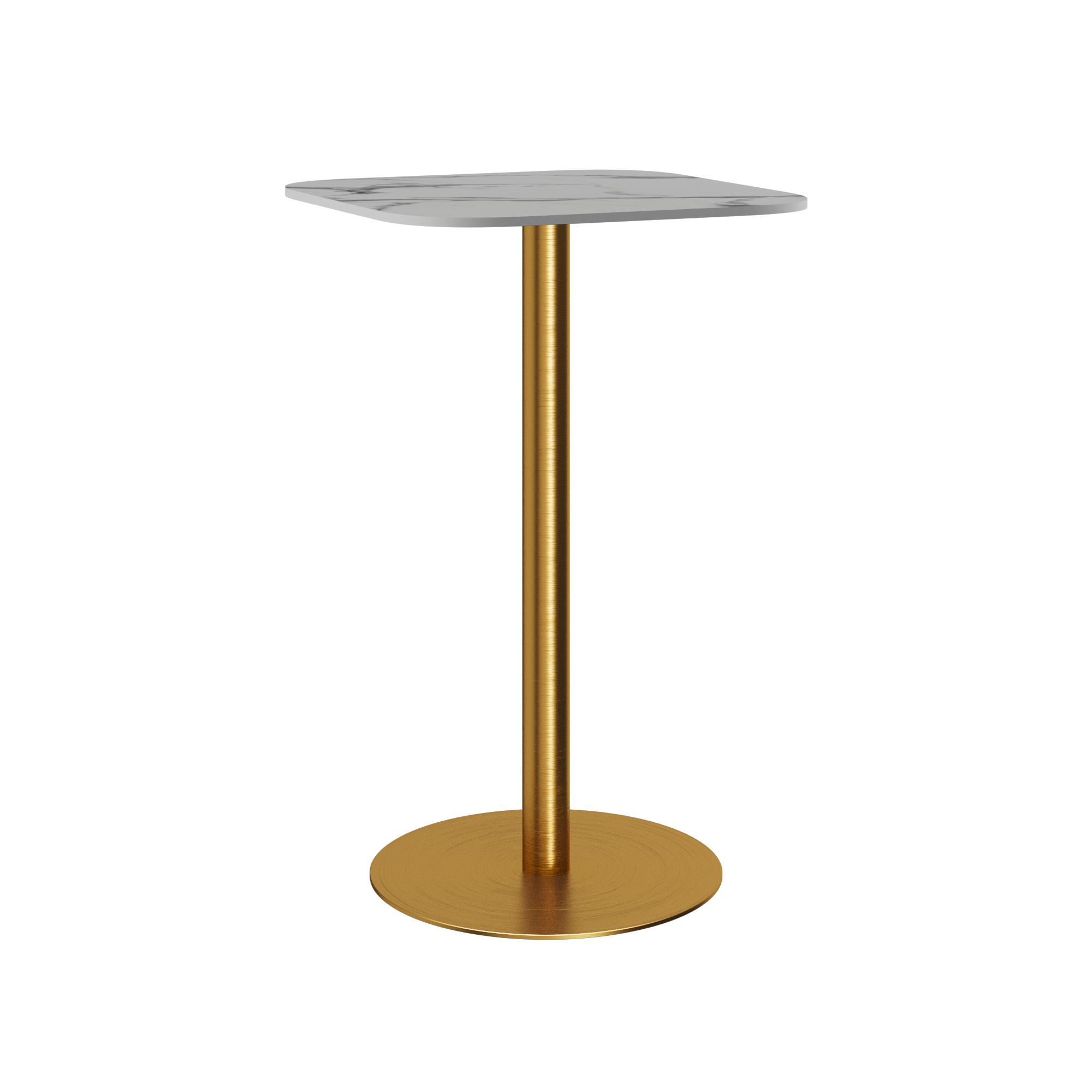 Halo Bar Table - Rounded Square