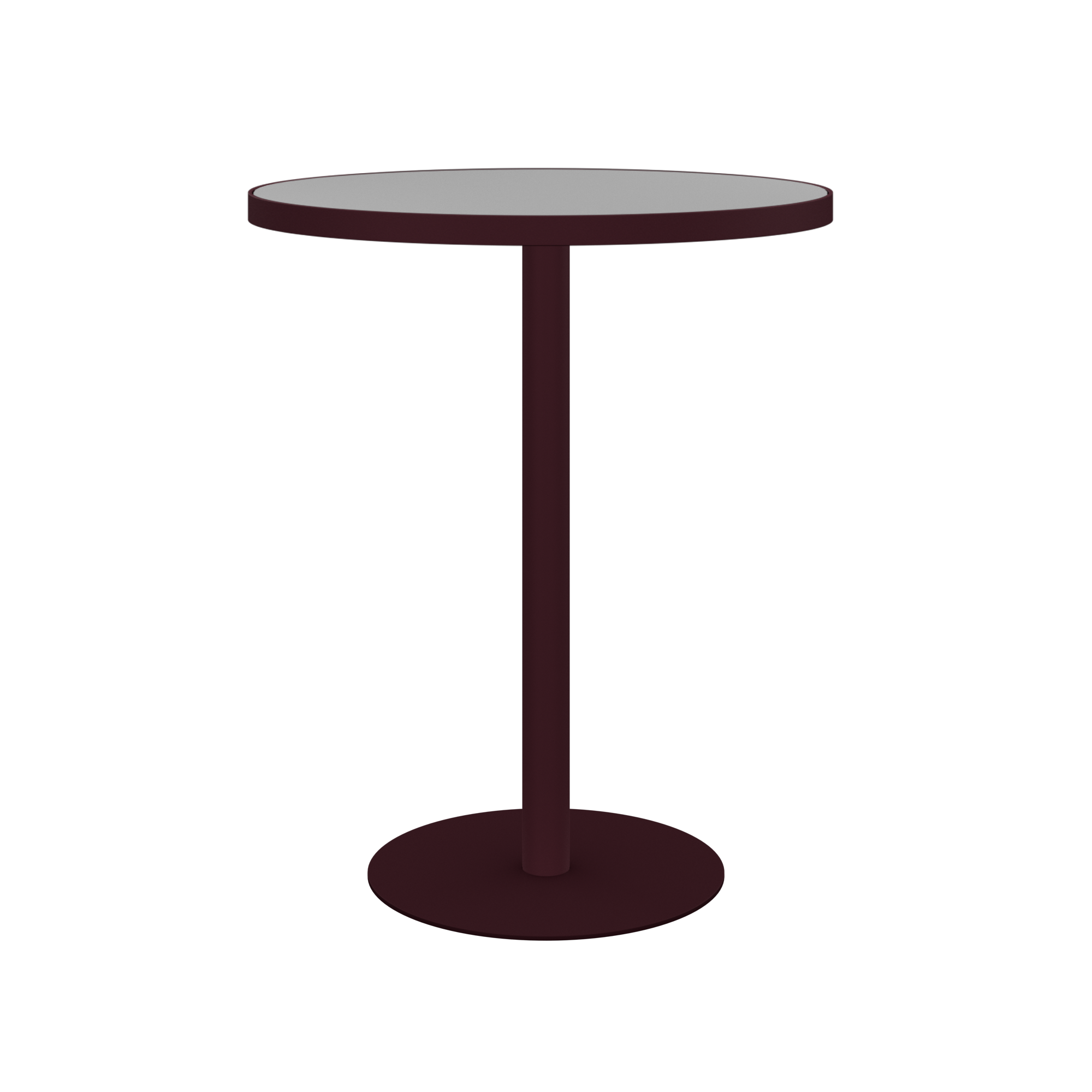 Halo Bar Table With Rim - Round
