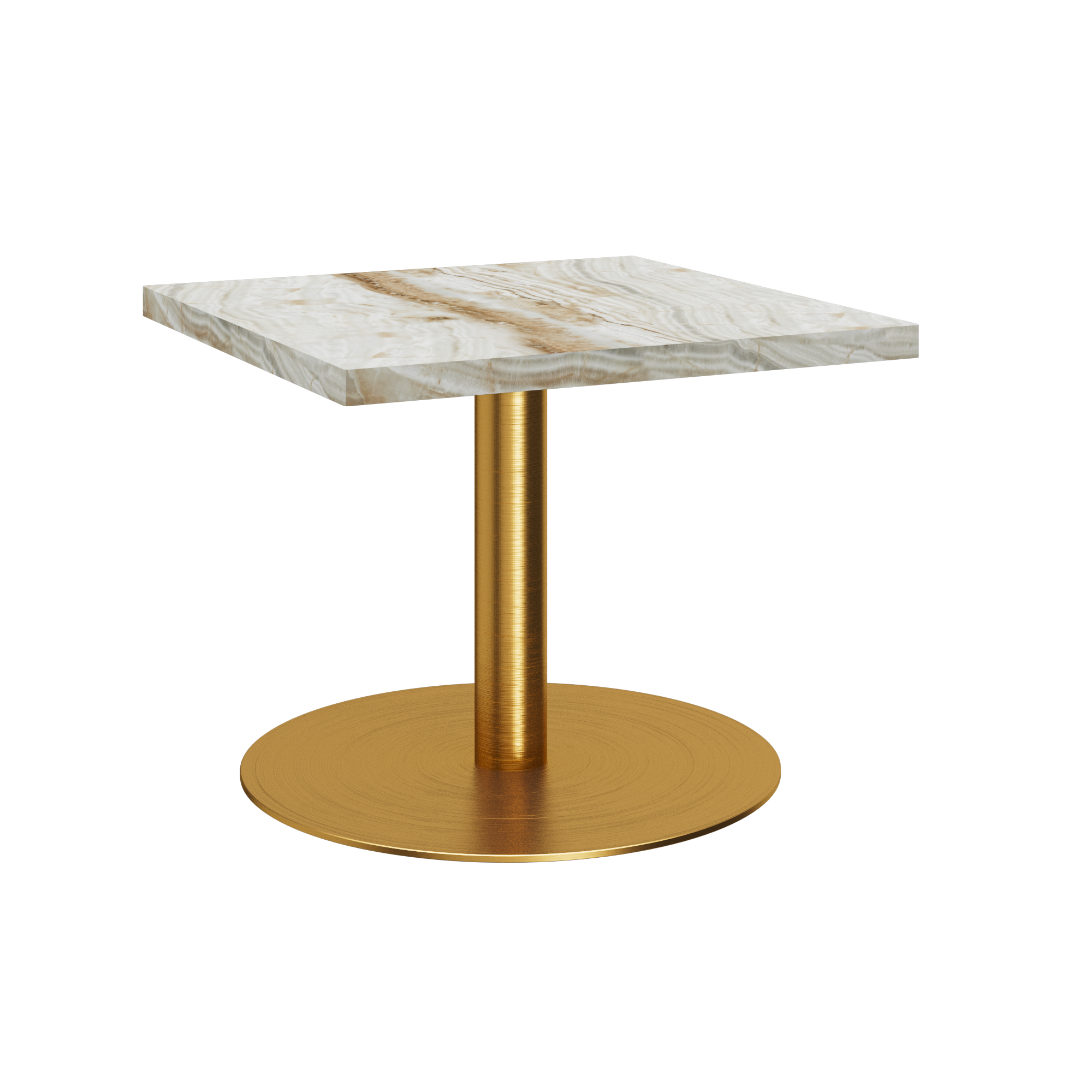 Halo Marble Coffee Table - Square