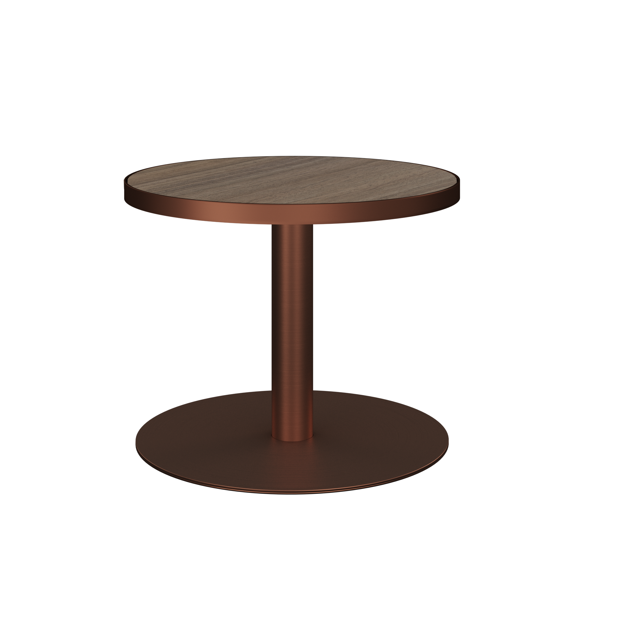 Halo Side Table - Round With Rim