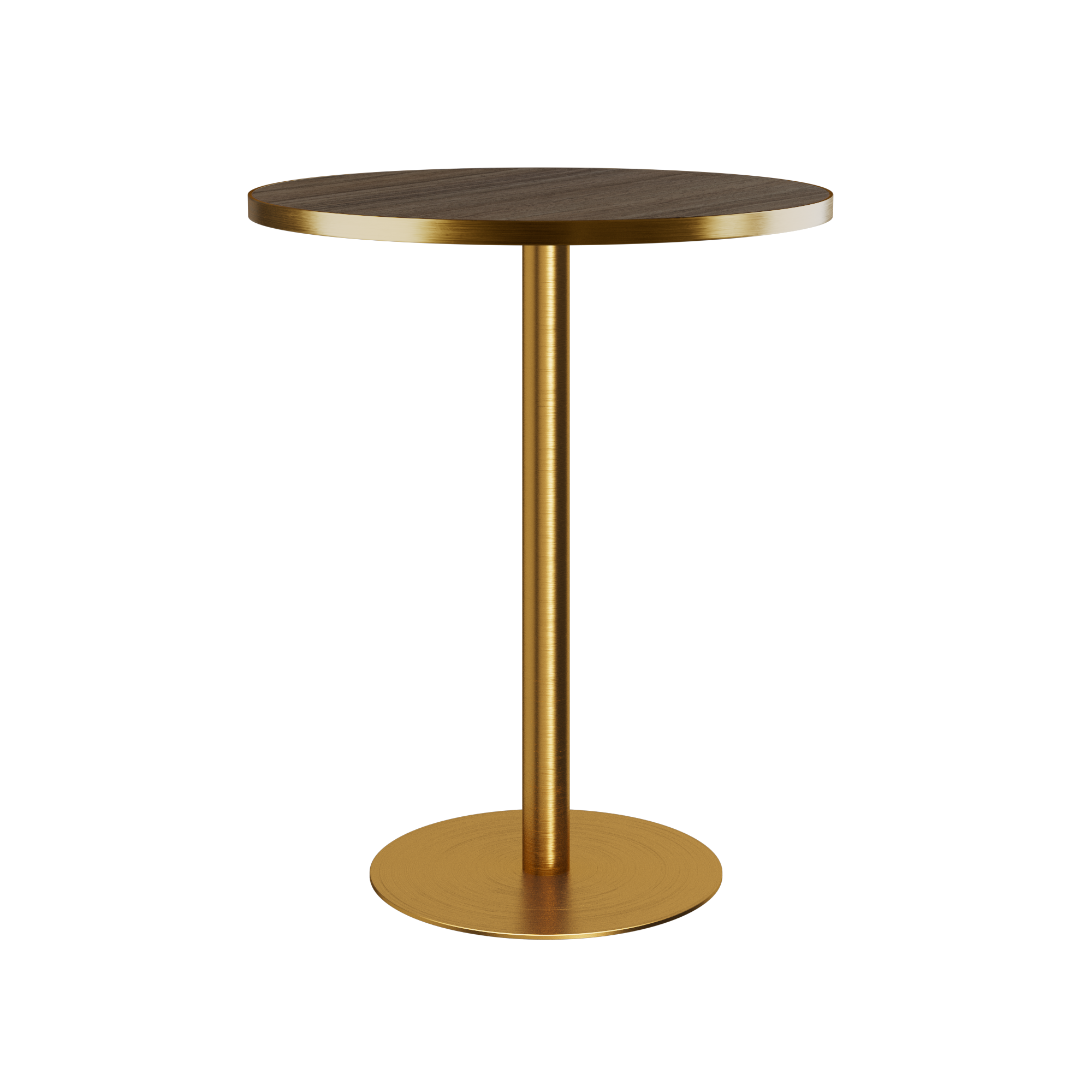 Halo Bar Table With Rim - Round