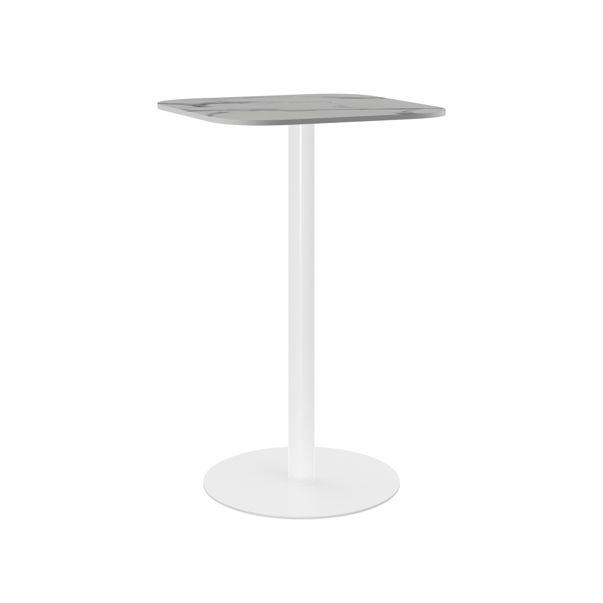 Halo Bar Table - Rounded Square