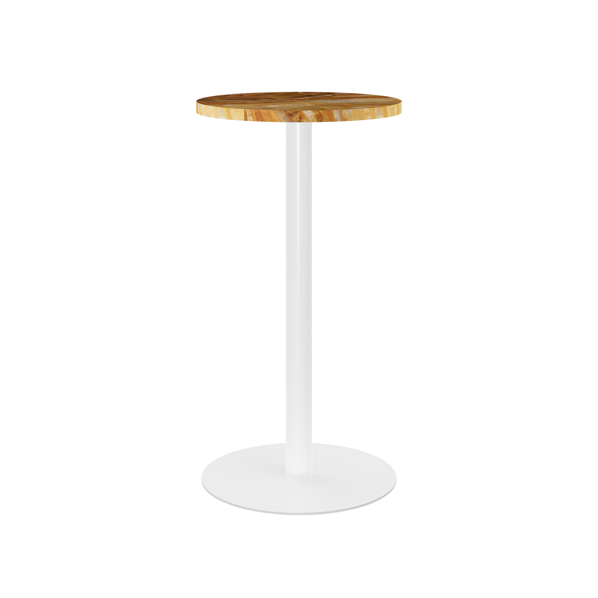Halo Marble Bar Table - Round