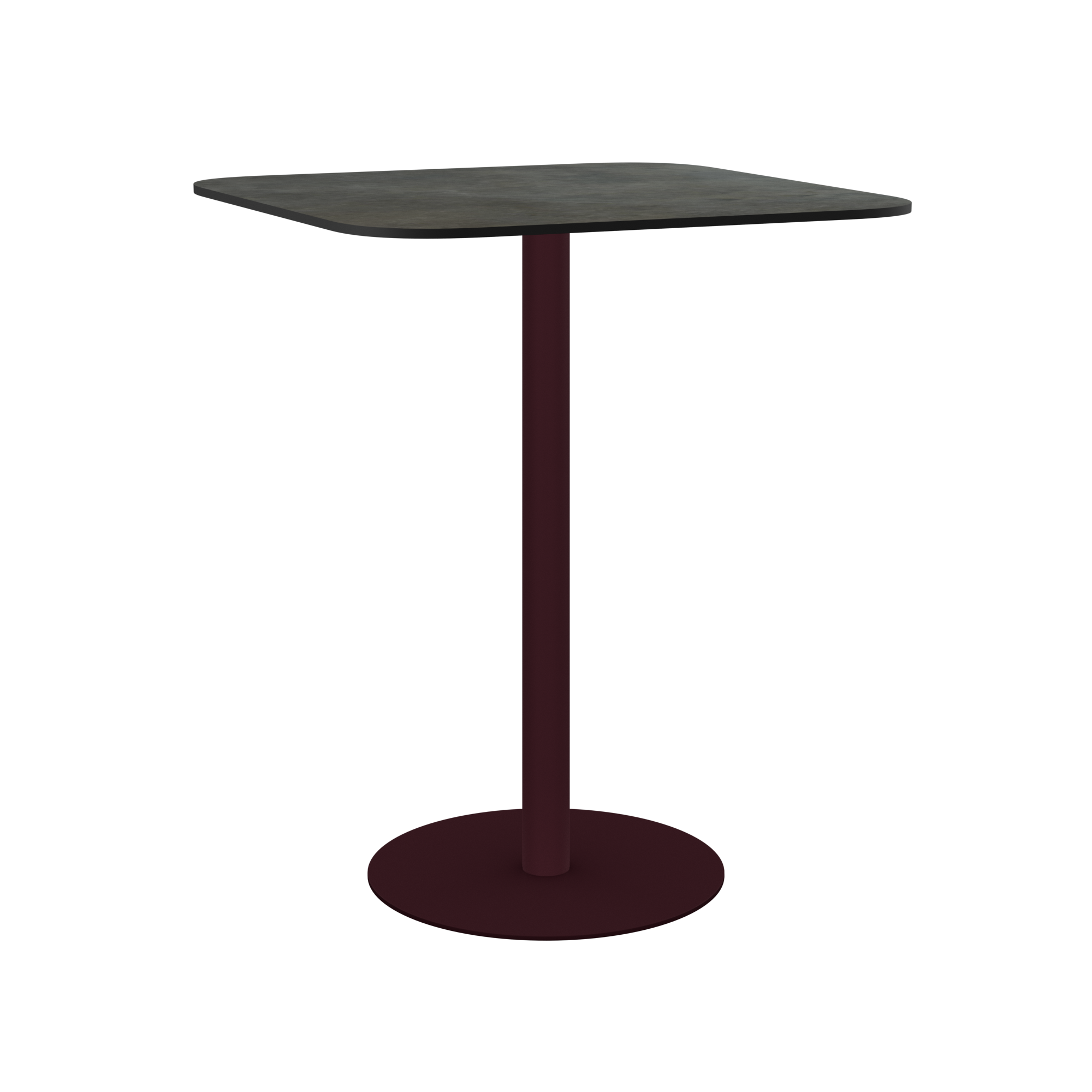 Halo Bar Table - Rounded Square