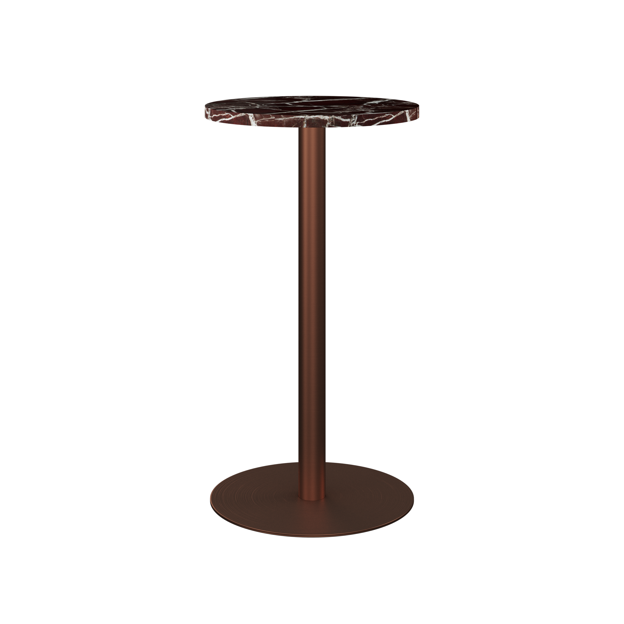 Halo Marble Bar Table - Round