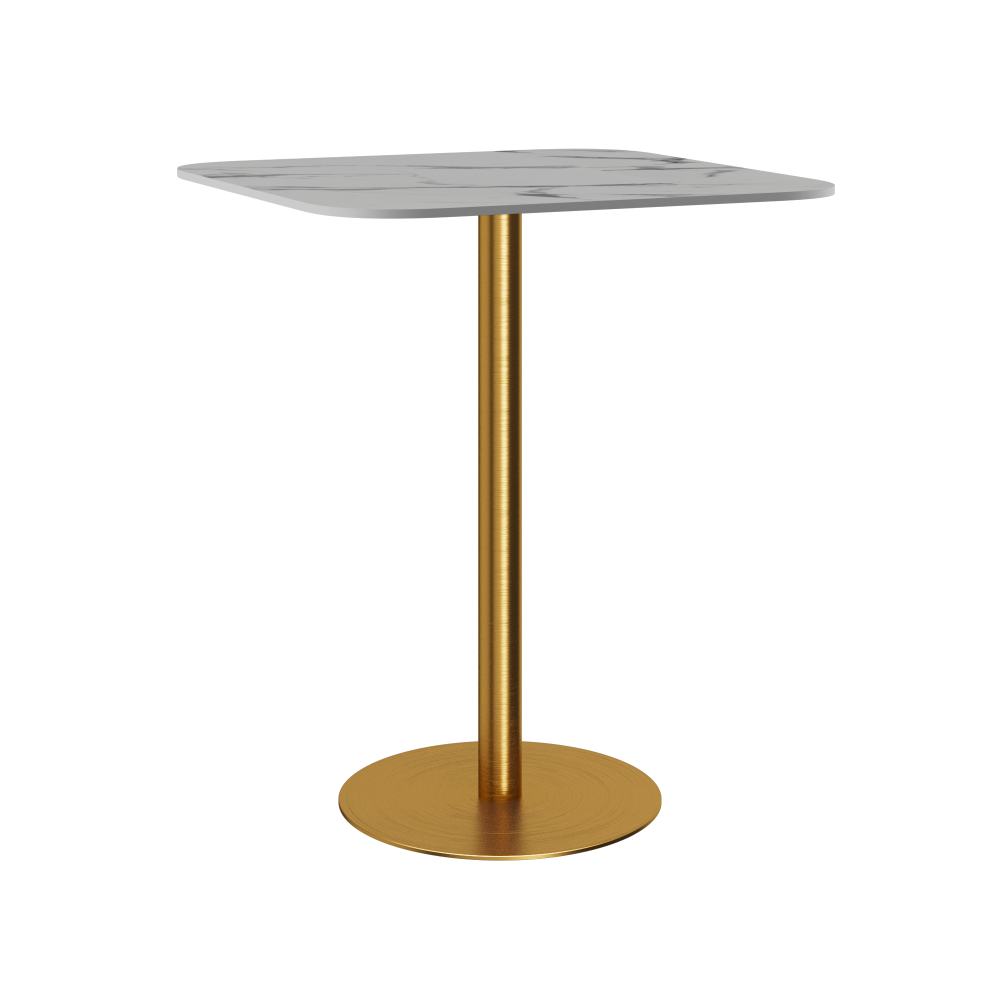Halo Bar Table - Rounded Square