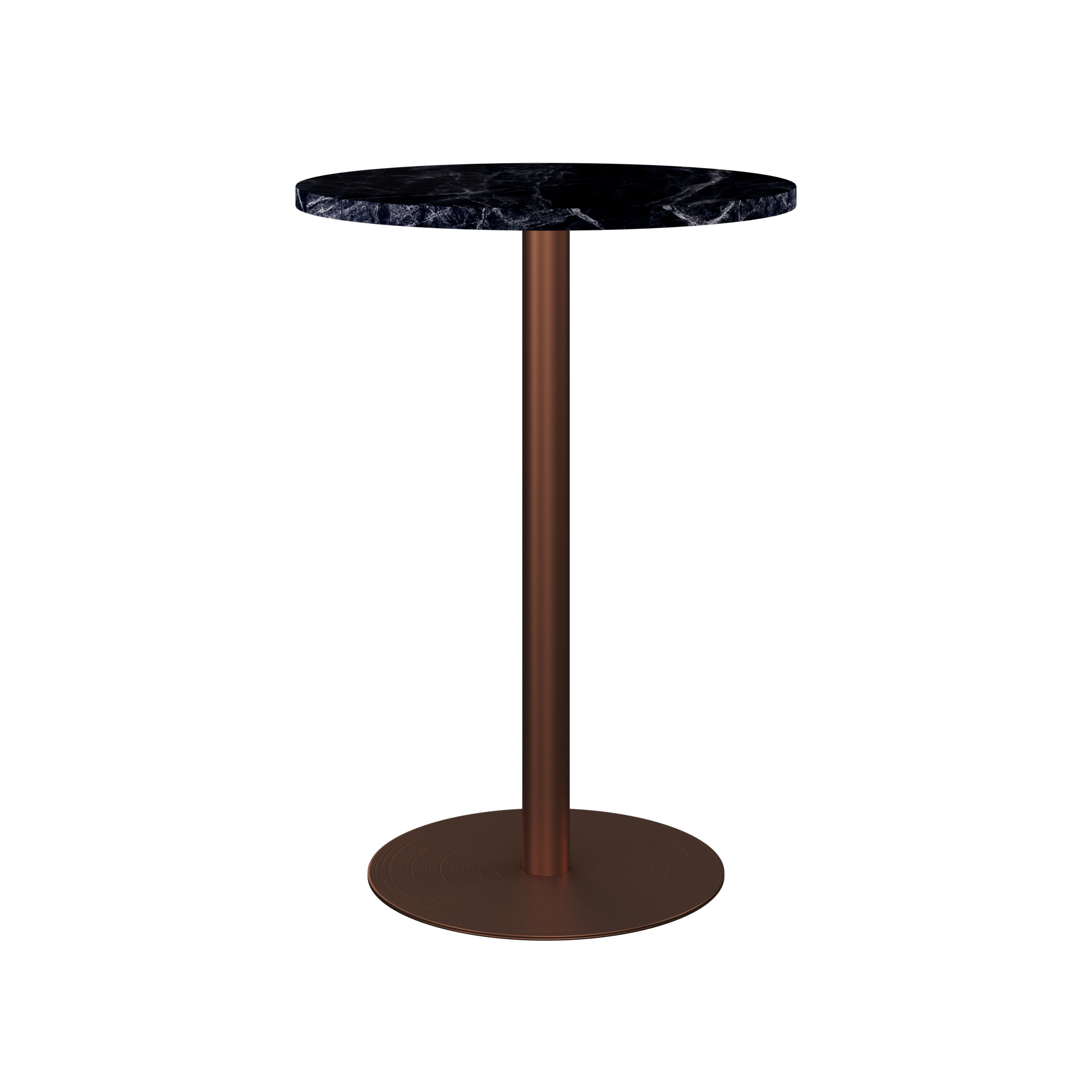 Halo Marble Bar Table - Round