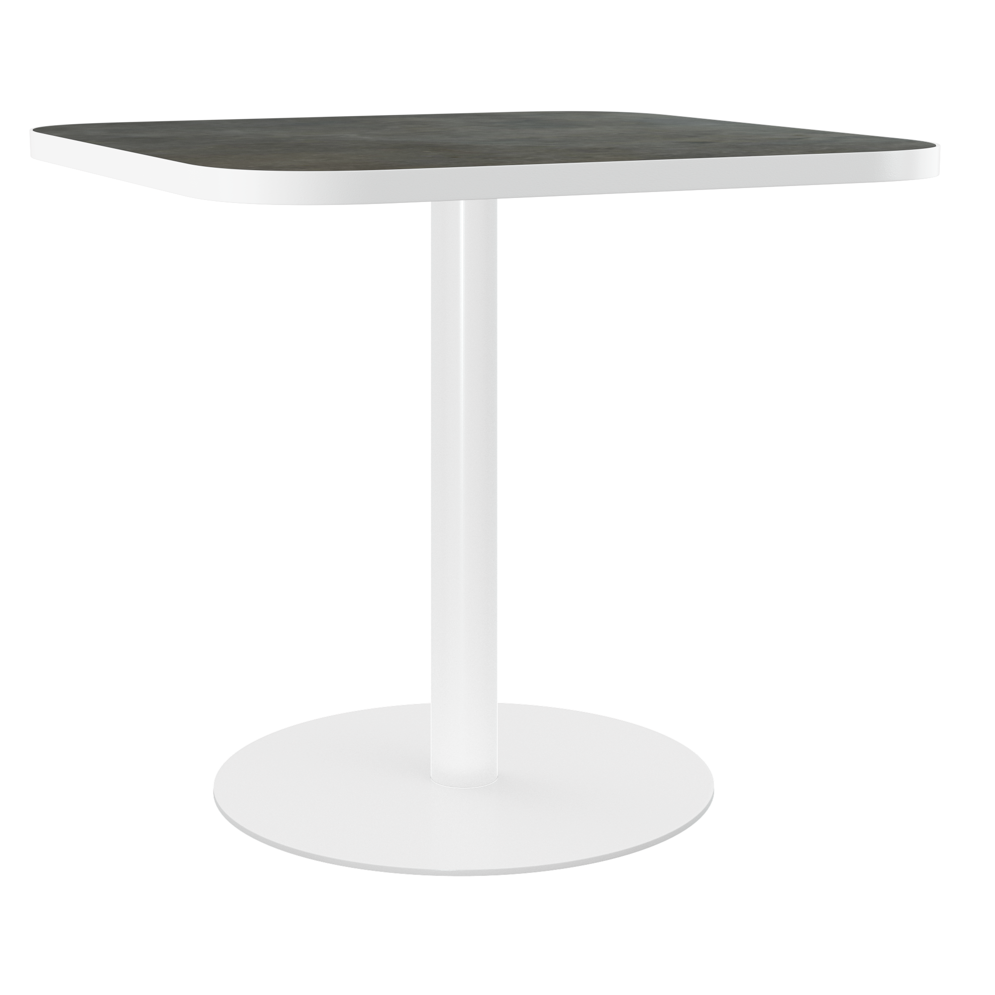 Halo Café Table With Rim - Rounded Square