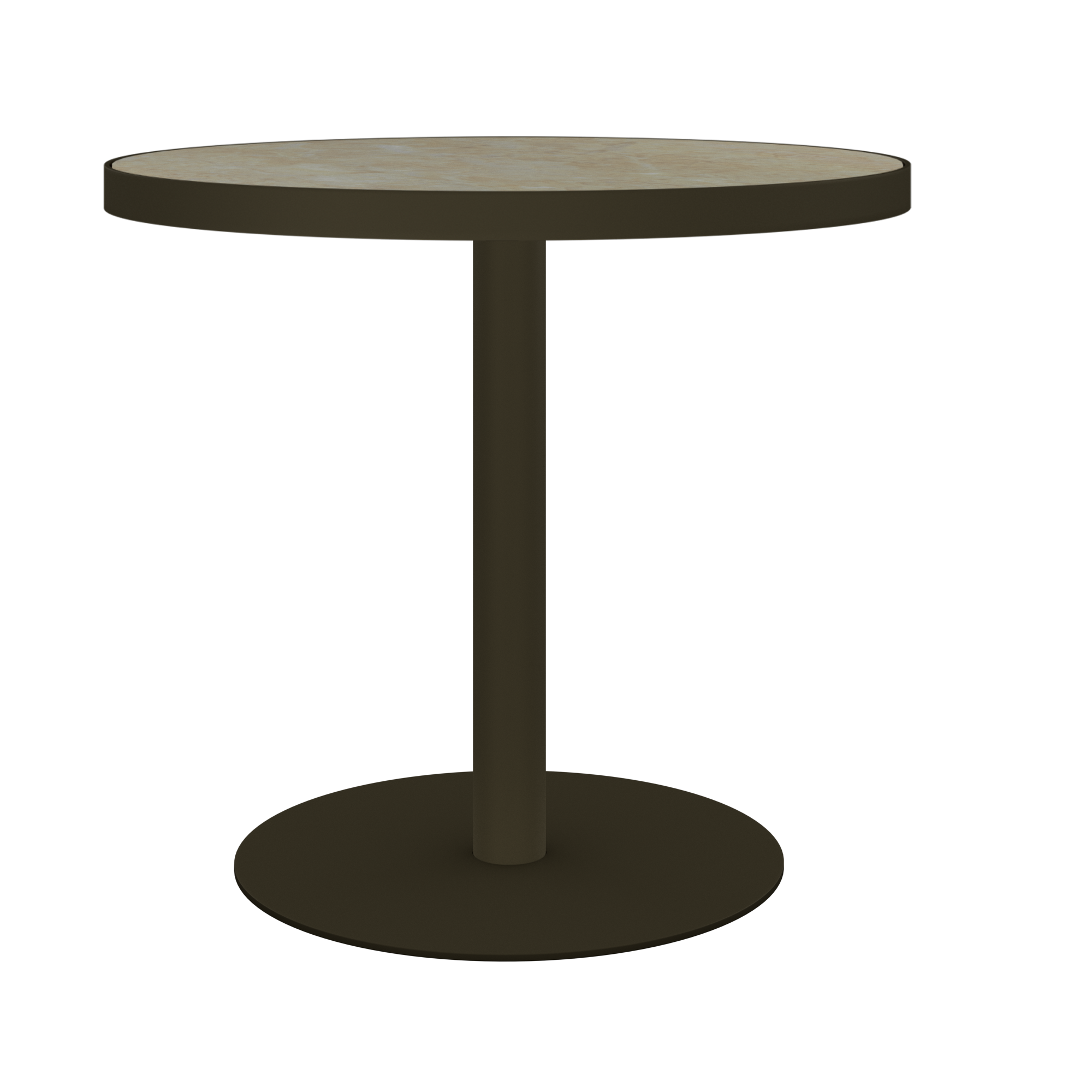 Halo Café Table With Rim - Round