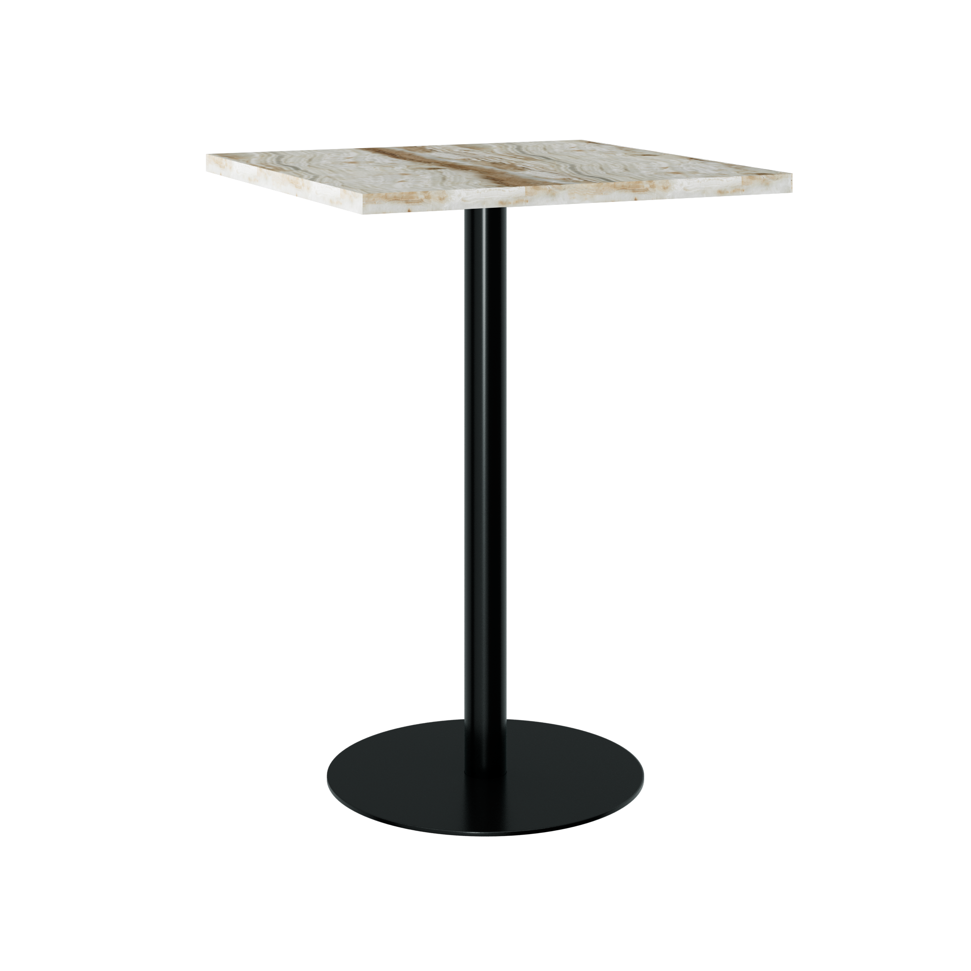 Halo Marble Bar Table - Square