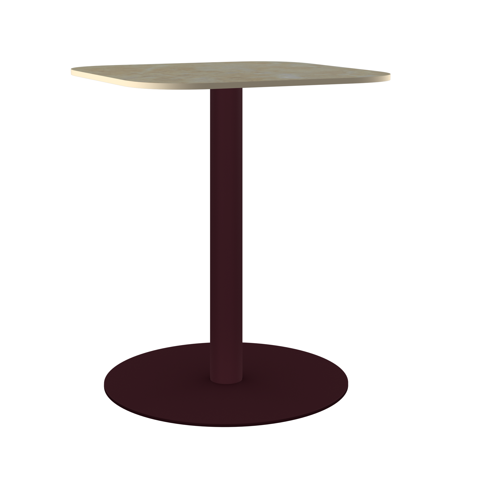 Halo Café Table - Rounded Square