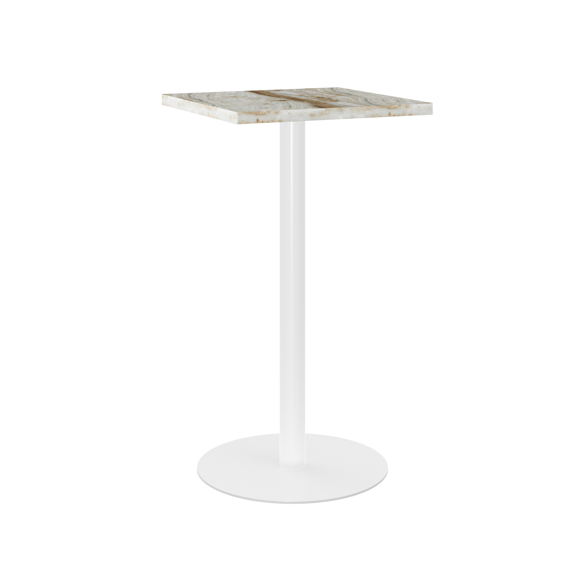 Halo Marble Bar Table - Square