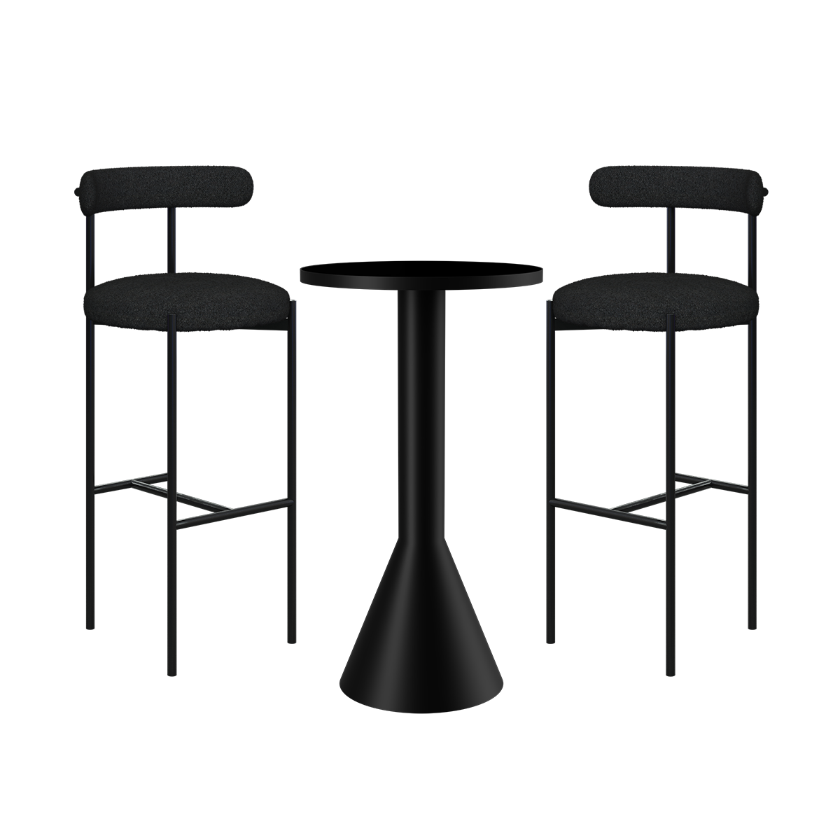 Flare Margot Bar Table Package (2 Stools)