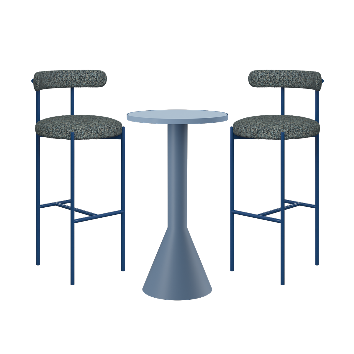 Flare Margot Bar Table Package (2 Stools)