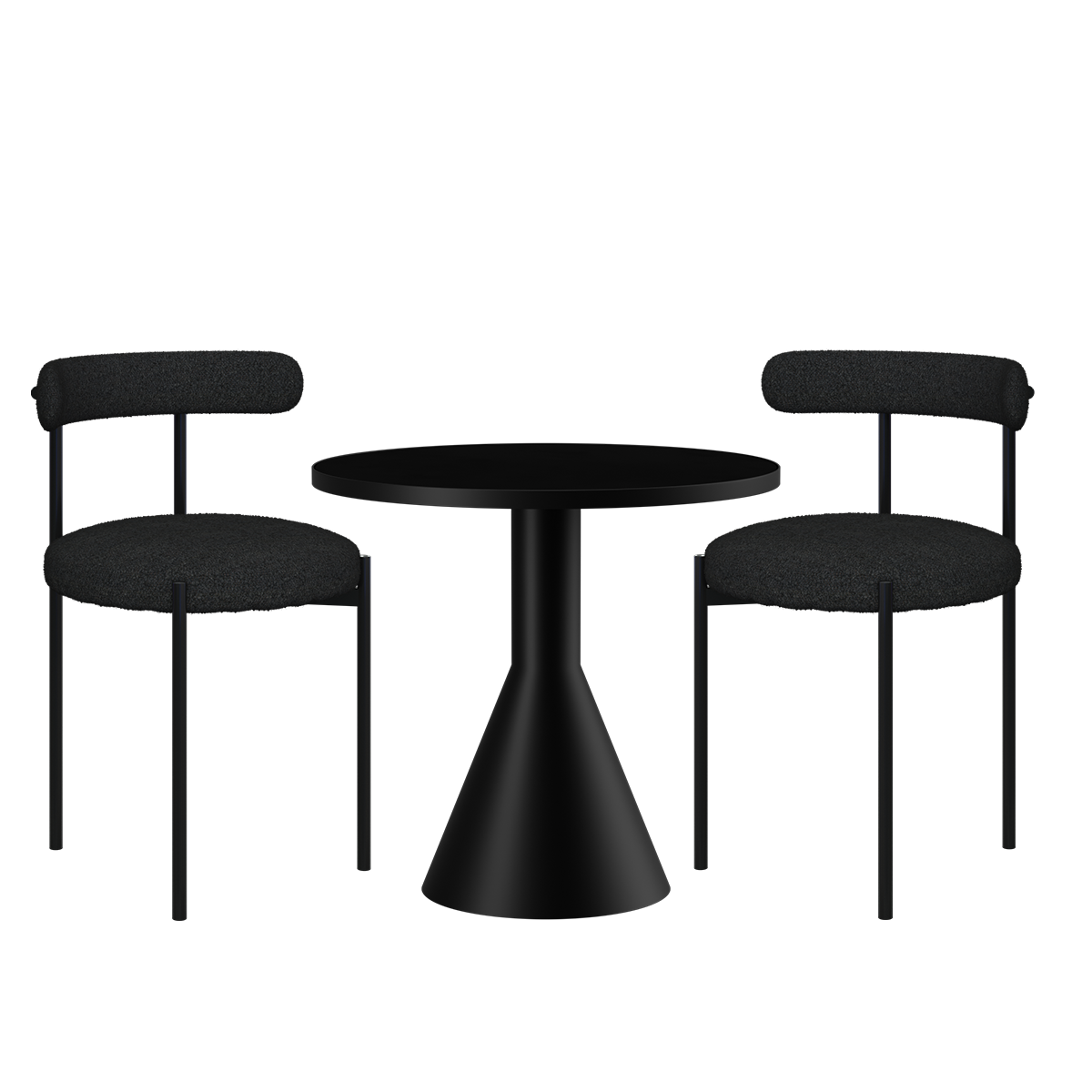 Flare Margot Cafe Table Package (2 Chairs)