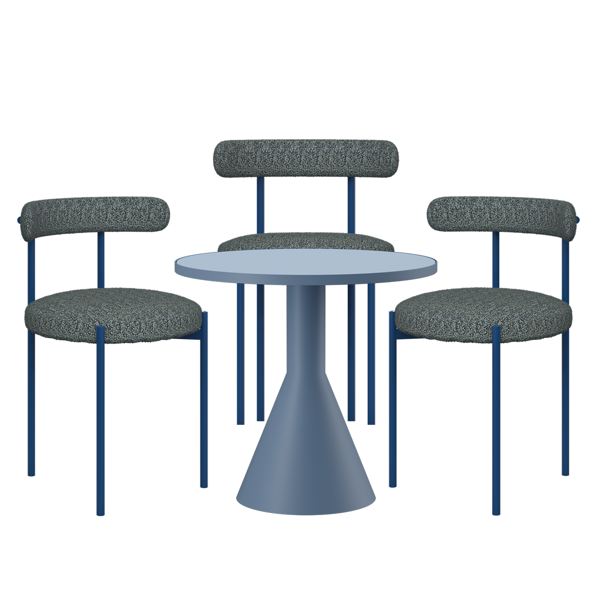 Flare Margot Cafe Table Package (3 Chairs)