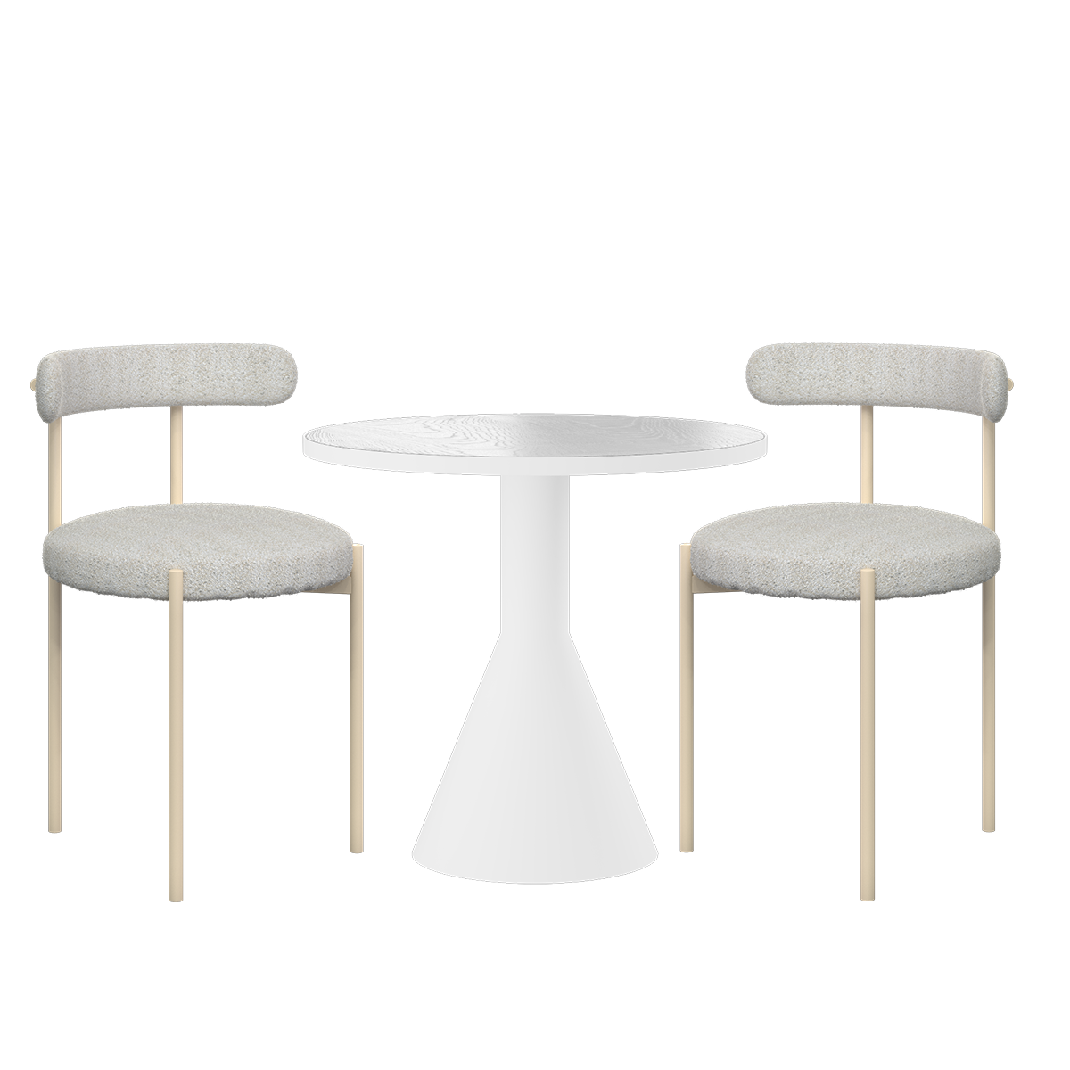 Flare Margot Cafe Table Package (2 Chairs)