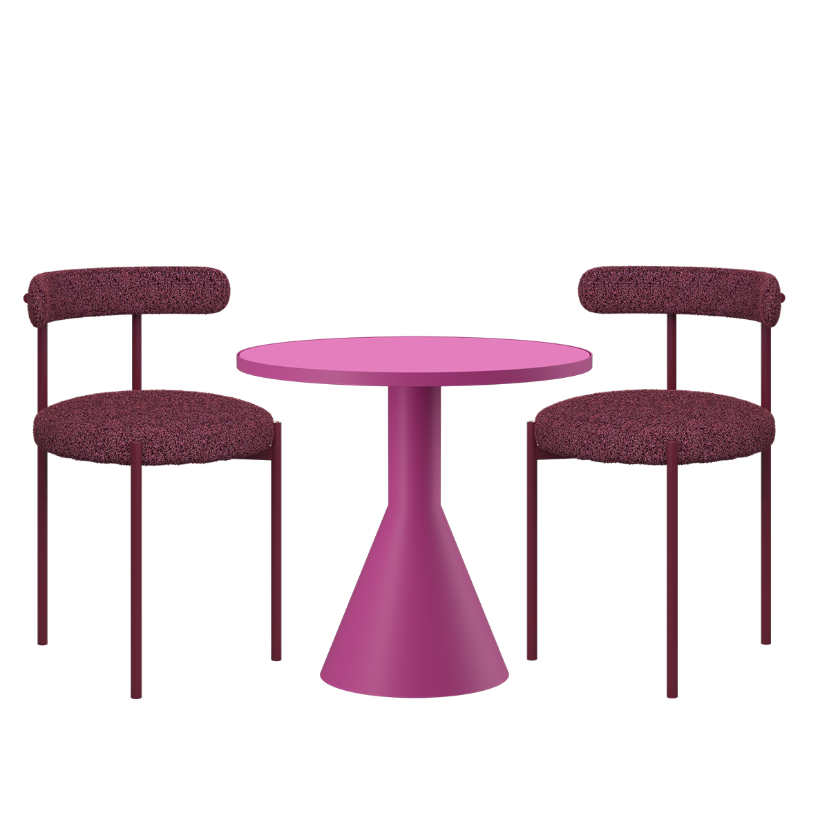 Flare Margot Cafe Table Package (2 Chairs)