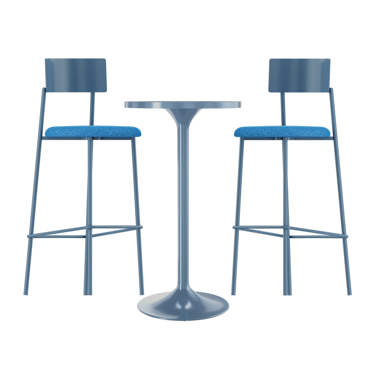 Lola Harmony Bar Table Package (2 Stools)
