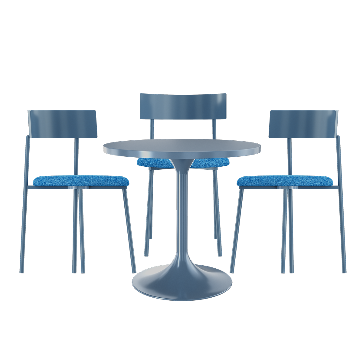 Lola Harmony Cafe Table Package (3 Chairs)