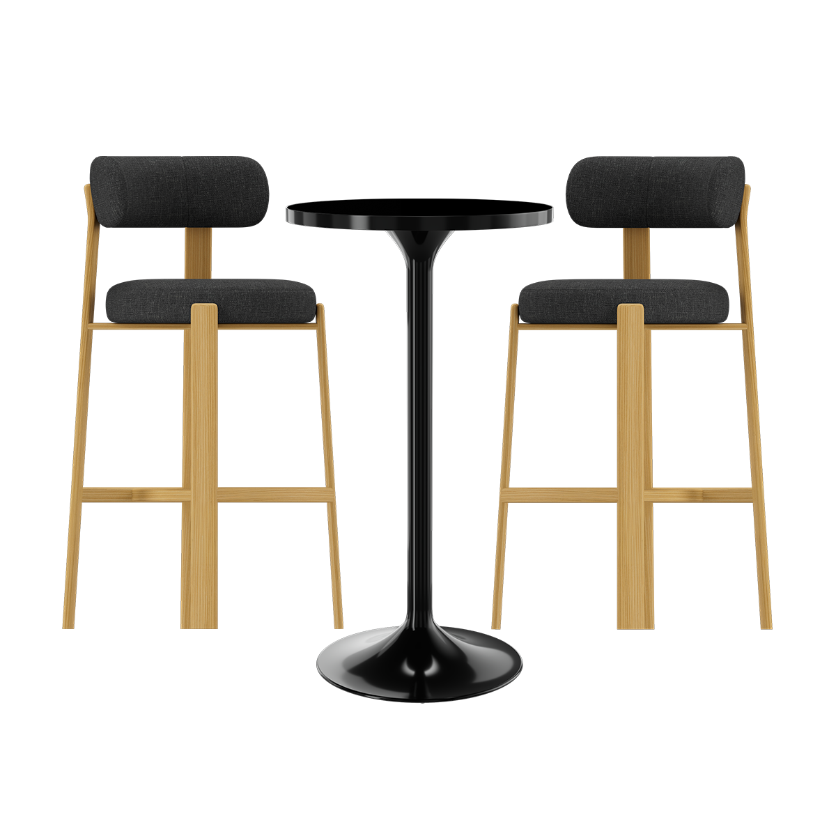 Lola Loft Bar Table Package (2 Stools)
