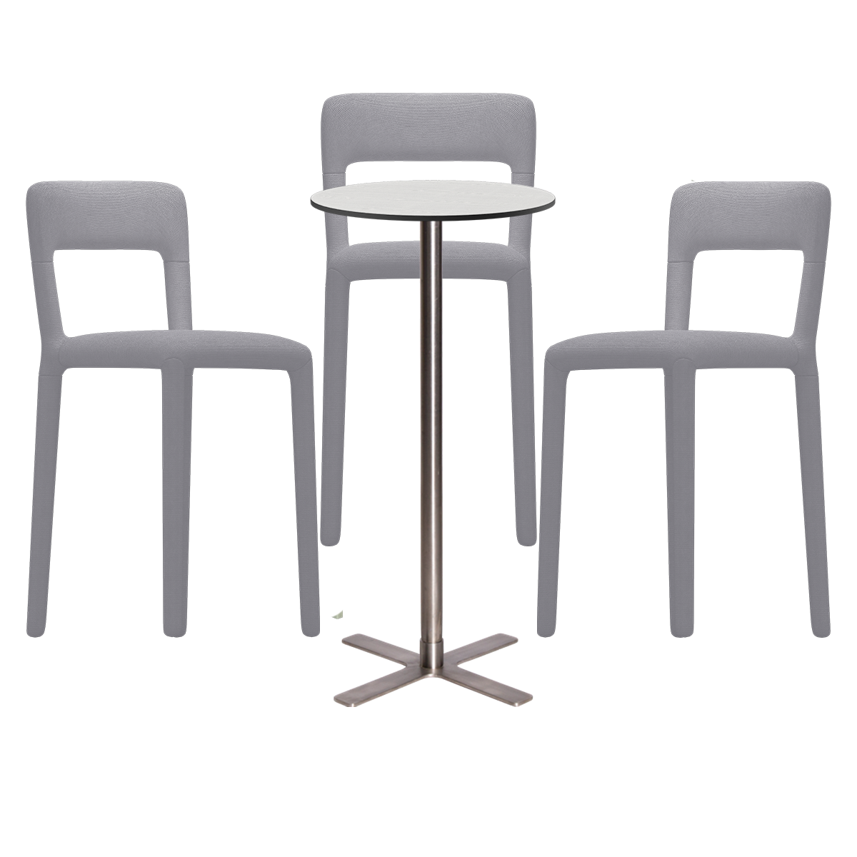 Fletcher Bar Table Package - 3 Stools